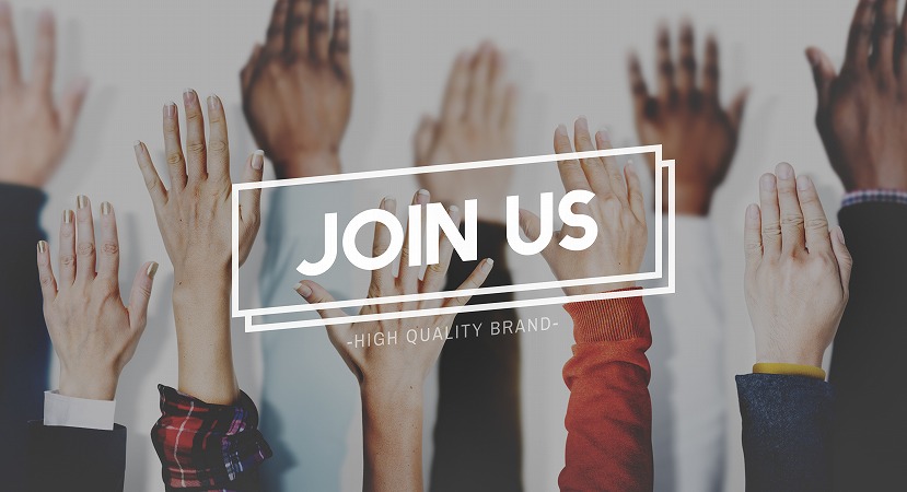 JOINUS手をあげる